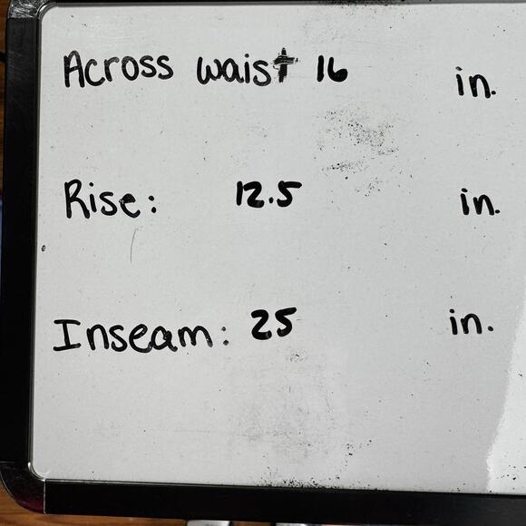 Anthropologie Pilcro pants 29 dark orange high rise wide leg cuffed loose boho - Picture 4 of 6